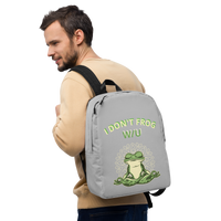 Frog On You Collection Minimalist Backpack