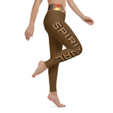PARTY MONSTER Yoga Leggings Brown