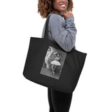 TUTU QUEEN Large organic tote bag