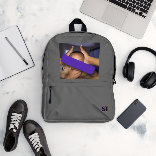 EDIBLE SNACKS Backpack (Grey)